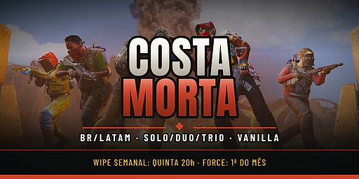 COSTA MORTA — servidor Rust vanilla